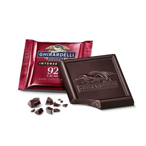 Intense Dark 92% Cacao Dark Chocolate Squares Case Pack (540 ct)