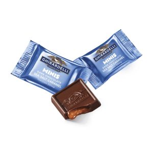 Dark Chocolate Sea Salt Caramel Minis Bulk Case Pack (900 ct)